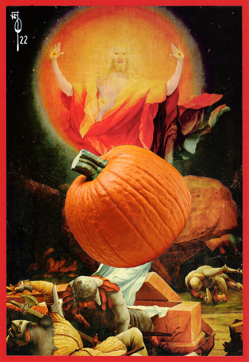 Wallace Polsom, Miracles of the Fairy Godfather I; or, There Will Be Pie (2022), paper collage, 18.8