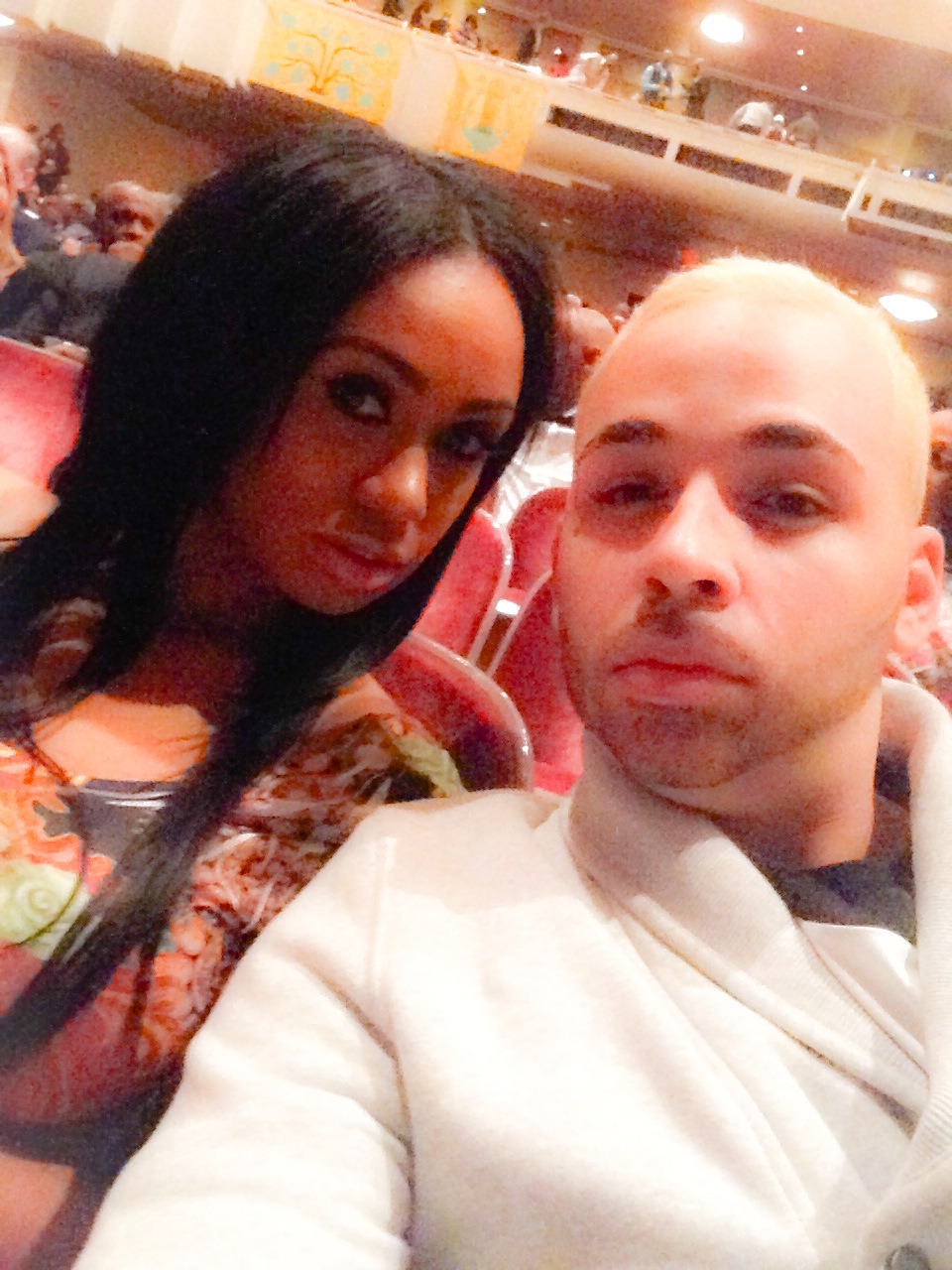 Cubana Yolanda (Cubana Lust WorldStar Hip Hop) & Antonio Velaz Diamond Ruff Movie Premiere In CT — at The Bushnell Center for the Performing Arts.