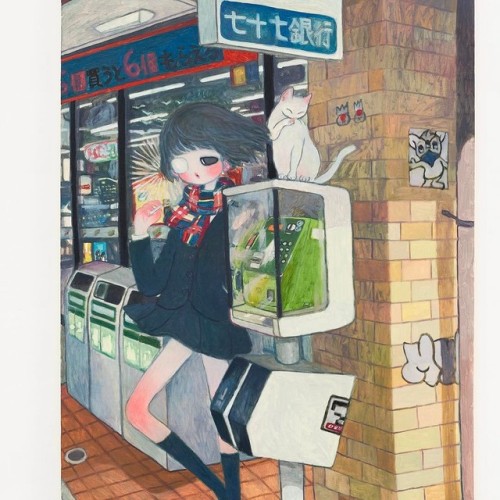 tokyo-fashion:Japanese artist Aya Takano has been posting new work on her personal Instagram. If you