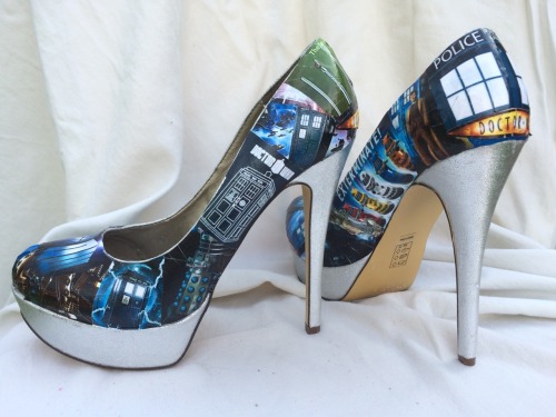 SIZE 9 DOCTOR WHO HEELSON SALE NOWDespite what it says in our name, we don’t just make superhero hee