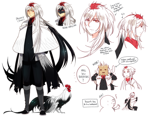 rainbow-taishi:rainbow-taishi:rainbow-taishi:More Rooster Dudes!  (¬‿¬)(ﾉ◕ヮ◕)ﾉ*:･ﾟ✧Additional Design