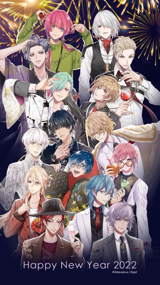 Ikémen fangirl — Happ New Year 2022 from Rejet 日本卸売り CD Rejet,B-project,ツキプロetc… アニメ