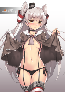 fuyahana:   Amatsukaze, Patreon’s October