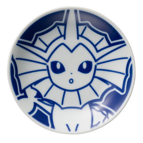 retrogamingblog:Eeveelution Plates from the Pokemon Center’s Eevee and Friends Line