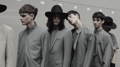 whatisajanis:  Dior Homme SS12 Backstage by Olivier Chabassier 