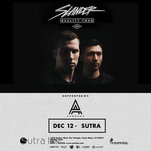 December 12th - SLANDER x ARMNHMRTickets: http://bit.ly/1jN0ZkG