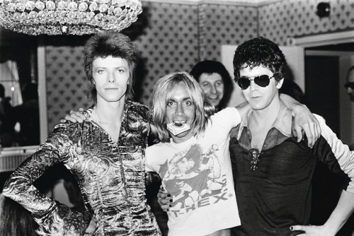 David Bowie, Iggy Pop & Lou Reed (1972). adult photos