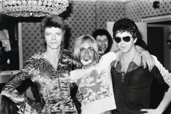 Hued-Tunes:  David Bowie, Iggy Pop And Lou Reed 