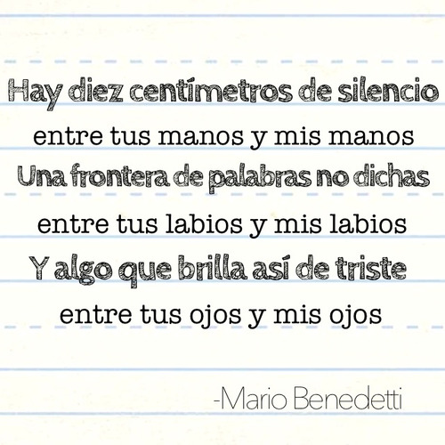 Porn Pics sonriealguientemira:  Soledades- Mario Benedetti