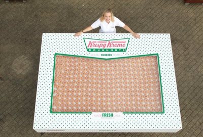 gayobamafanfiction:
“ karenhurley:
“ 2,400 Krispy Kreme Doughnuts - Perfect for EVERY occasion
The donut chain created the special ‘Double Hundred Dozen’ as part of its new ‘Occasions’ offering which caters to large scale events and parties.
” ”hello...