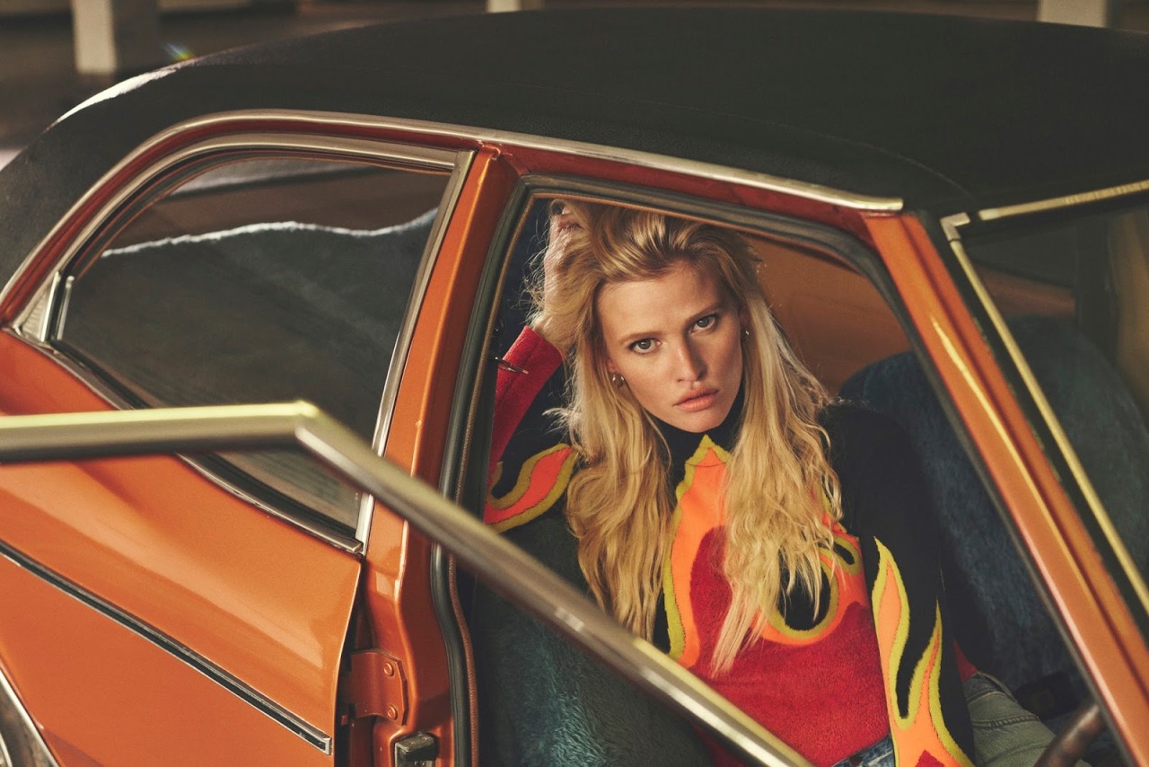 houseofbourbon:  “Back Seat Driver,” featuring Lara Stone, photographed by Emma