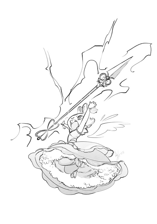 kisskicker:  Trashji drew a magical bun and I am contractually obligated to provide