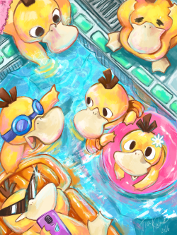 iris-sempi:  PSYDUCK PARTY!  Junichi Masuda