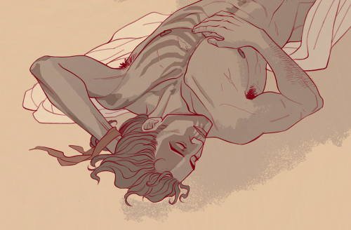 lornaka: He deserves some relaxation.. (Full nsfw version in my 18+ twitter, minors dni)