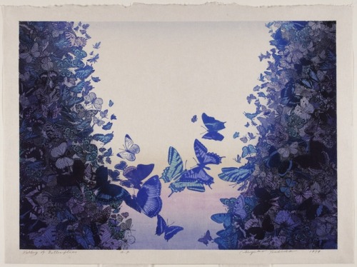 aic-asian: Valley of Butterflies (Tanima no cho) (artist’s proof), Yoshida Chizuko, 1979, Art Instit