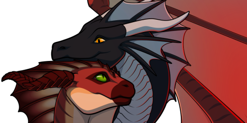 This was done for Khyaber as a gift from Morghus. Two wonderful wyverns, they are! Thank you, Morghu