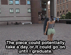  Columbia University Student Will Drag Her Mattress Around Campus Until Her Rapist Is Gone “I think the act of carrying something that is normally found in our bedroom out into the light is supposed to mirror the way I’ve talked to the media and