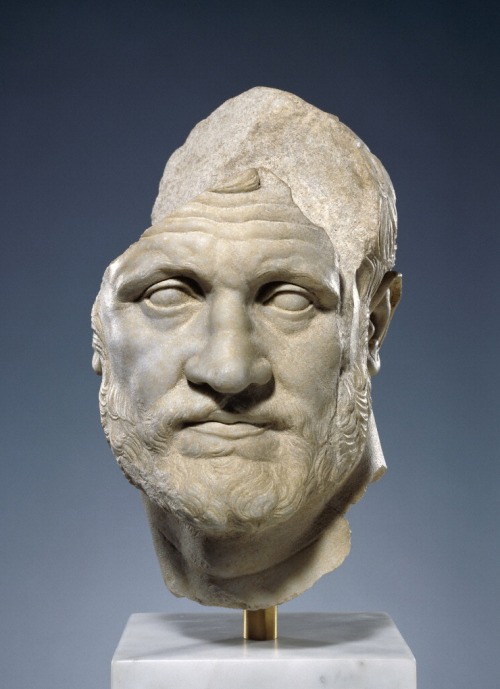 thegetty:Three favorite objects selected by our new curator of antiquities.Head of a Bearded Man, 16