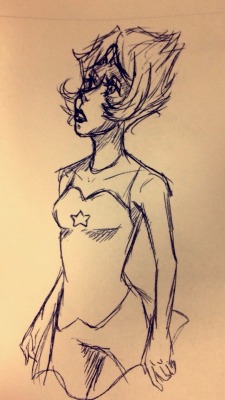 literally-spooky:  Pearl doodle while I’m