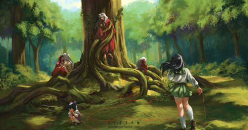 thunderpot:  All the separate versions for A Feudal Fairy Tale- plus the loose hair version of the l