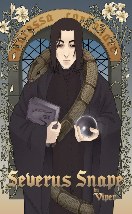 incrediblemrviper:Severus Snape by Viper