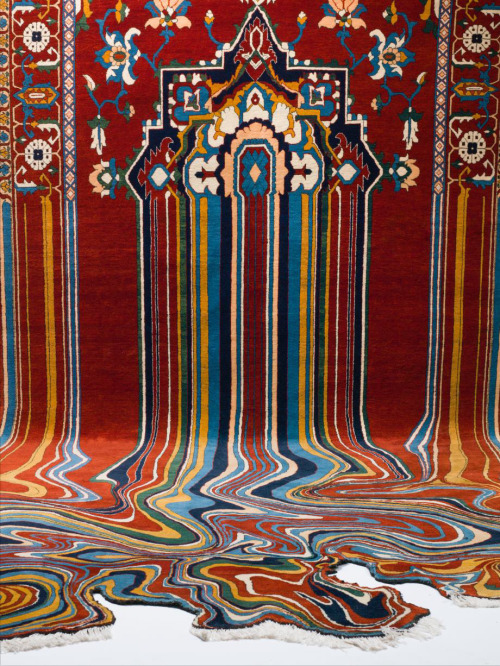 itscolossal:  Faig Ahmed Creates Glitched-Out Contemporary Rugs from Traditional Azerbaijani Textiles 