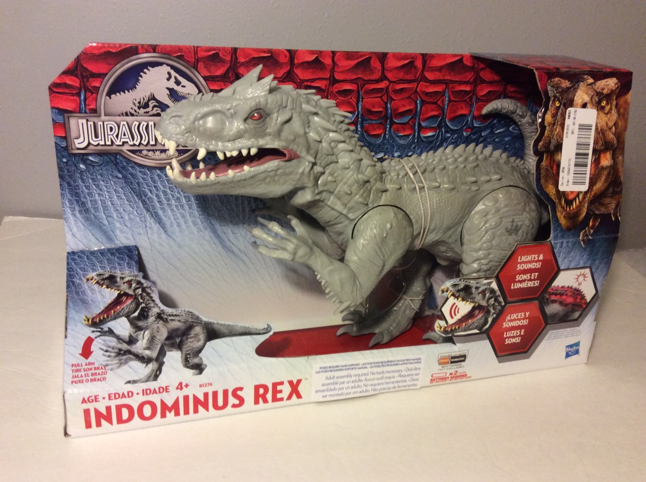 jurassic world chomping indominus rex figure