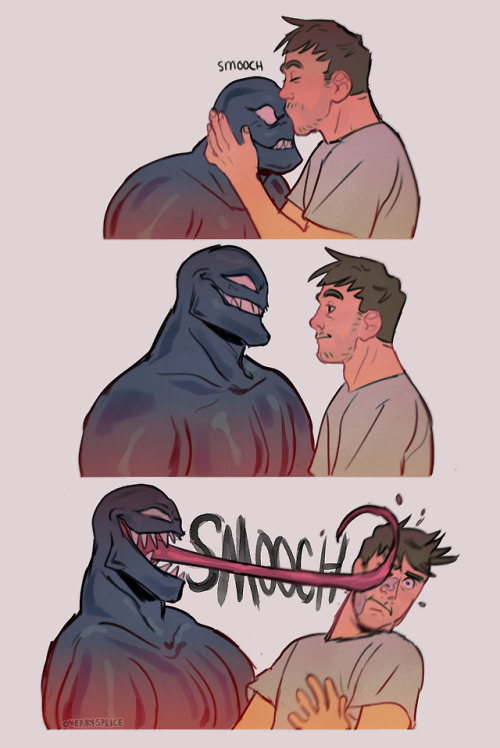 cherryspliced: *Sings “Toxic Love” from FernGully while shamelessly drawing Venom art* C