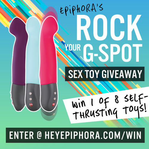 heyepiphora - Sex toy giveaway - rock your G-spot!Just a few...