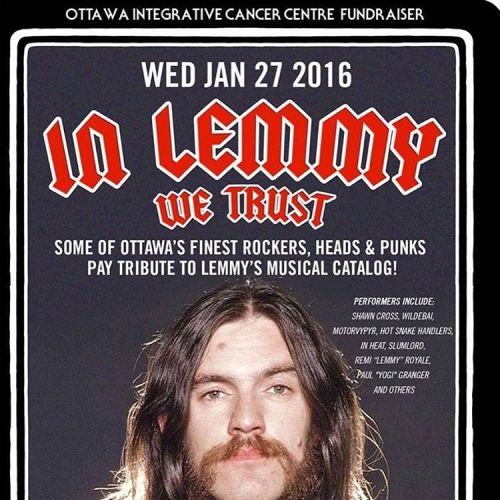 Tonight is the night!! Doors at 9pm for our LEMMY tribute night featuring a slew of local musicians/