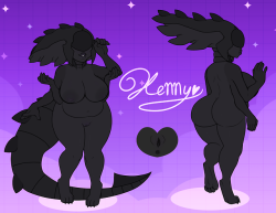 This is my new Xeno bab sona, I have been working on one for a LONG AF time, finally made her after seeing pretty fuckin cute xenomoms/milfs on 4chan&ndash; fuckyeee shes called Xenny