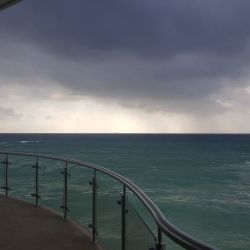 The ferry at 9am. Quiet. Moody. The ocean