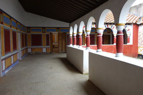 Arbeia Roman Fort, South Shields, Tyneside.Arbeia Roman fort includes a rebuilt Roman Gate House and