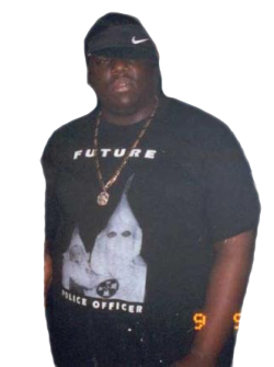 fuckyeah1990s:  I LOVE THIS SHIRT AND I WANT TO RE-CREATE IT, IF ANYONE ELSE WANTS ONE, I CAN MAKE YOU ONE, THIS IS A PRE-ORDER, LIMITED EDITION, RE-CREATION OF THIS T SHIRT THE NOTORIOUS BIG WORE IN THE 90s. AVAILABLE HERE FOR PRE-ORDER http://internet19