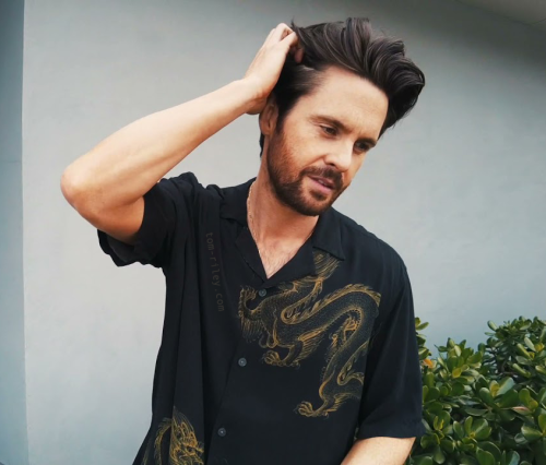 Tom Riley for Da Man magazine, promoting HBO’s The Nevers. Mid season finale this Sunday 16th May!