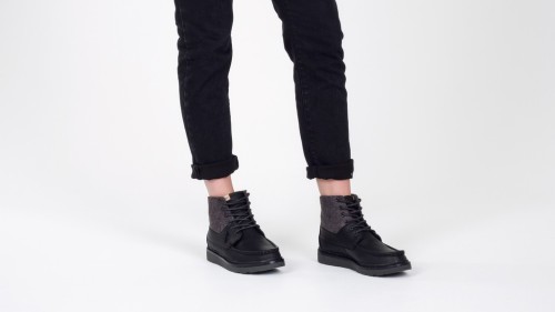 Calum Mixed Textile Boots