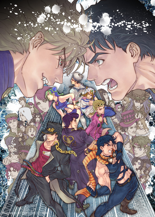 jojo-obsession: Jojo universe.Source