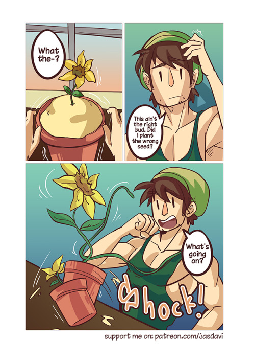 jasdavi:  Gary and PitI started another “small” project and I wanted to become faster, so I drew the faces more simple. I hope you like the story so far and are excited what’s about to happen! Cause I am! Yea! And I don’t even know how this will