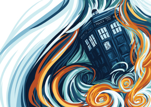 gofishblues: was asked to draw a tardis 