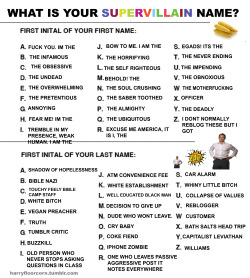 titan-killer-ace:  spiritofemby:  harryfloorcorn:  WHAT IS YOUR SUPERVILLAIN NAME?  The Horrifying Customer. OH GOD NO  The overwhelming decision to give upMy life in a nutshell 