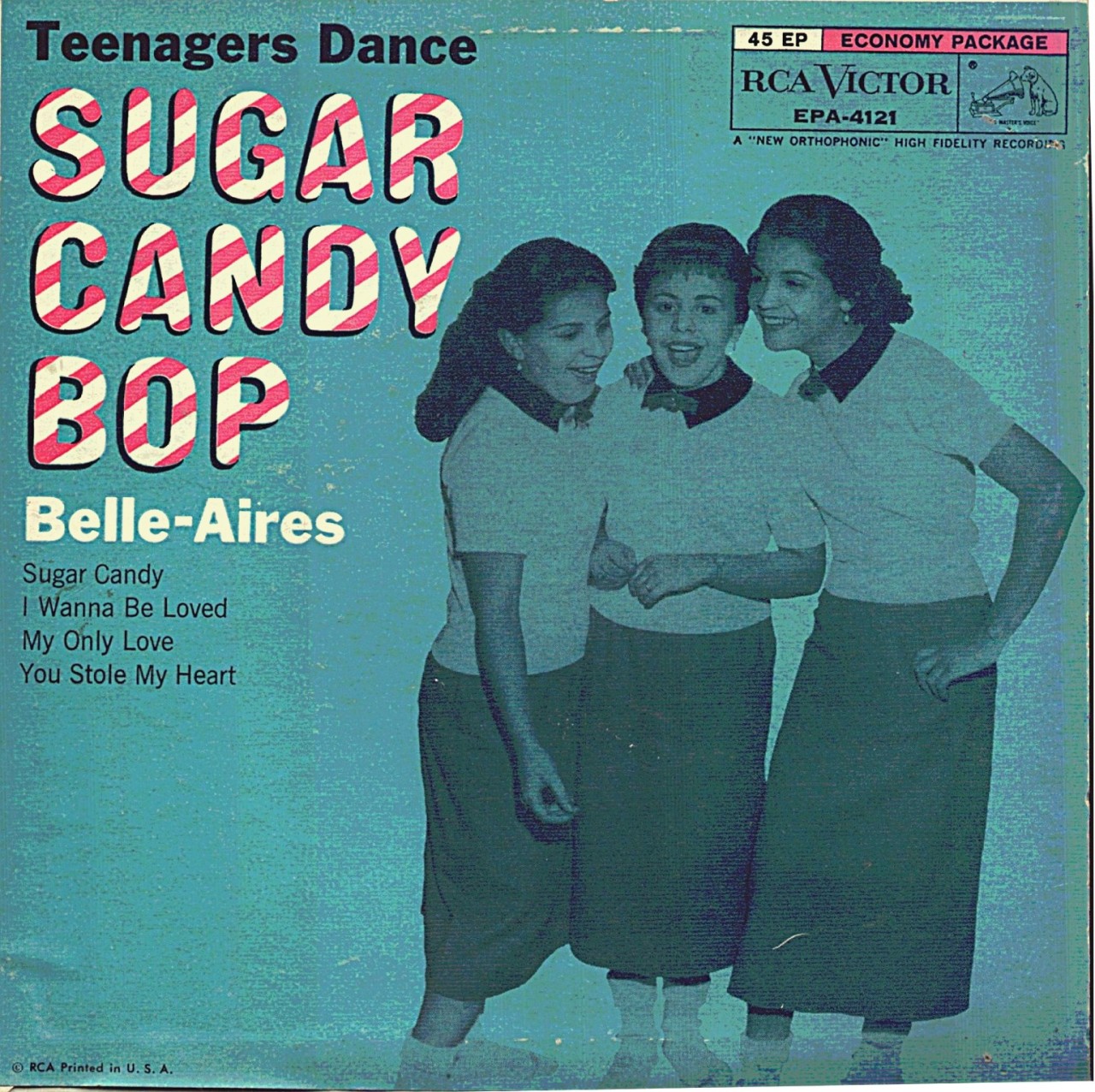 The Belle-Aires - Sugar Candy Bop (1957)