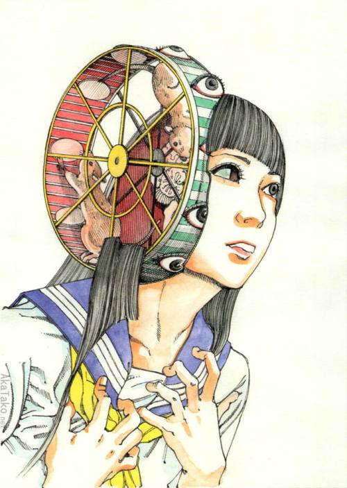 Signed copies of Shintaro Kago’s SHISHI RUIRUI are back in stock! A4 size book with 277 (non-m