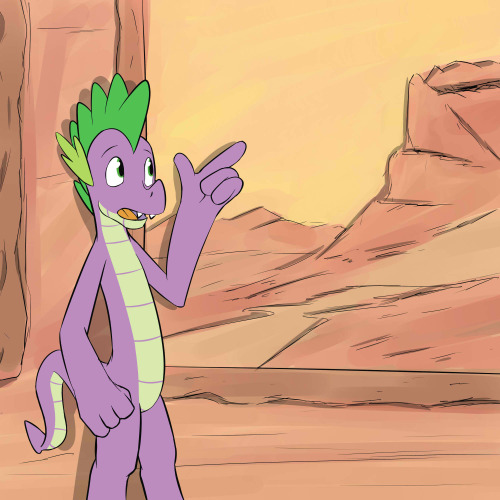 Spike’s Quest - Chapter 6:[144][129]  “So how about you Spike, ”  Sharp asked, “Did you learn more about dragon stuff?  That was you original quest right?”                “Oh that’s right,”