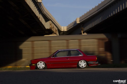 allcarsphotos:  Love Letter to a Legend: Ryan Fuller’s Ground Hugging BMW E30 