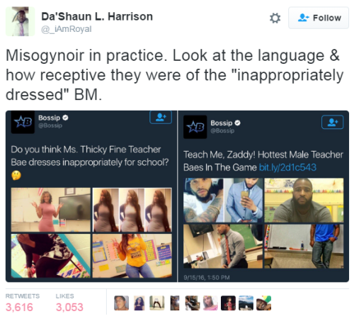 thetrippytrip:  Black women’s attractiveness is seen as a threat. That’s why I blame this mainstream media. 