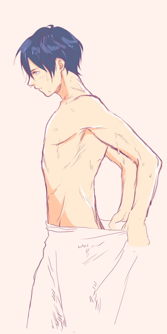 berrylord:  My aesthetics = Melodramatic swimmers, wet hair, and dry towels!
