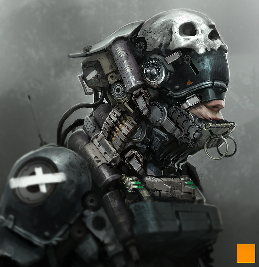 cybercircuitz:  creaturesfromdreams:  Featured Artist #25: Darren Bartley (Fightpunch)