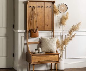 43 Hall Tree Benches To Win Back Your Organised Hallway