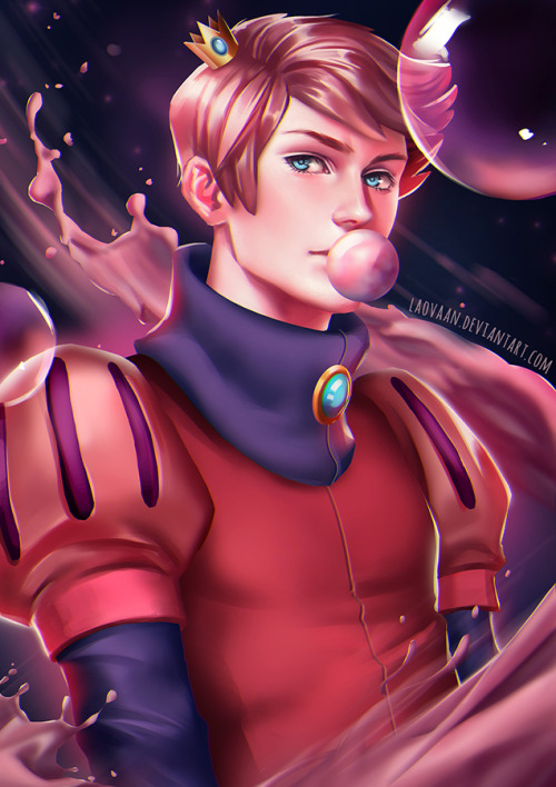 Prince Gumball - Adventure Time by Laovaan