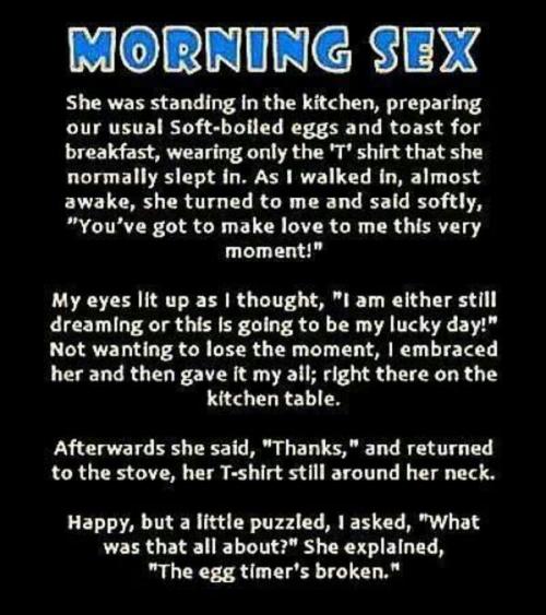 morning sex